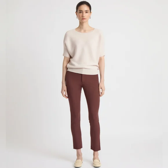 The Reset R Label Essential Pullover Sweater 100% Wool - Ivory Size S/M - Picture 12 of 16